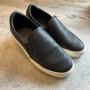 UGG leather slip on sneakers